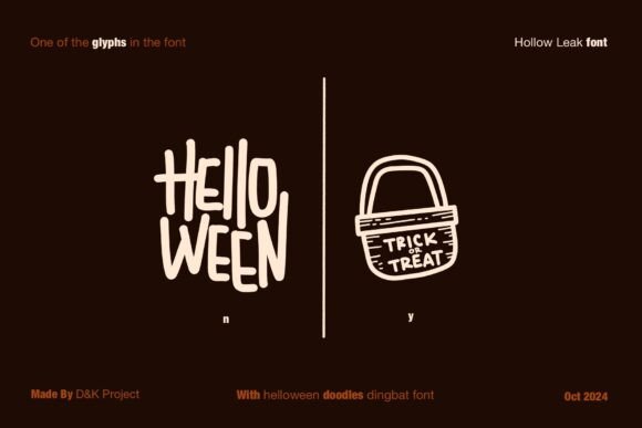 Discover Hollow Leak: A Bold Caps Font for Creative Displays