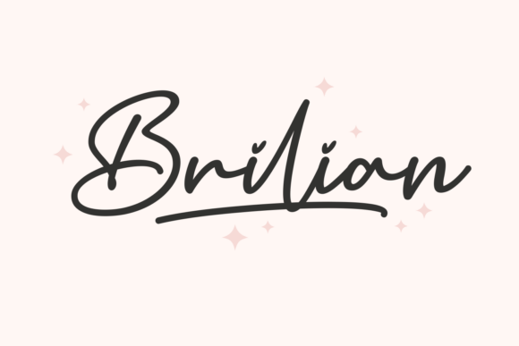 Discovering Brilian: A Font That Radiates Creative Charm